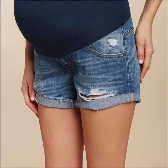 Jessica Simpson Maternity Shorts Large - Picture 1 of 5